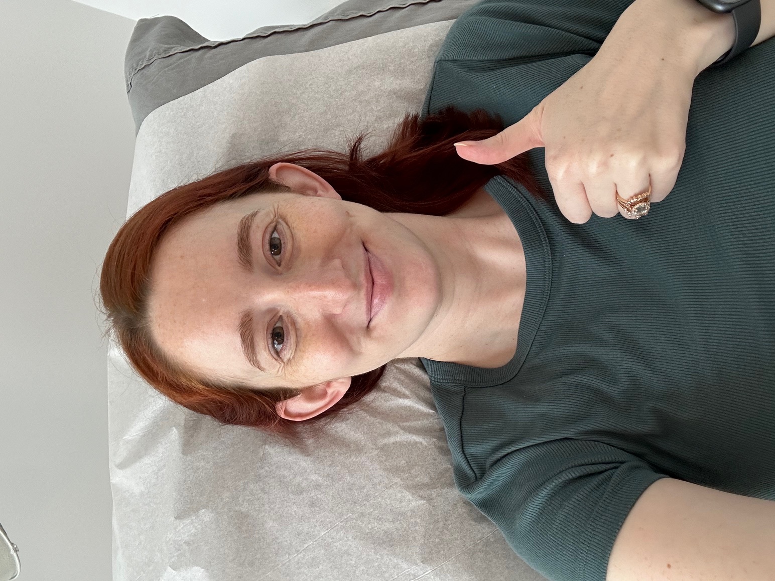 smiling acupuncture table