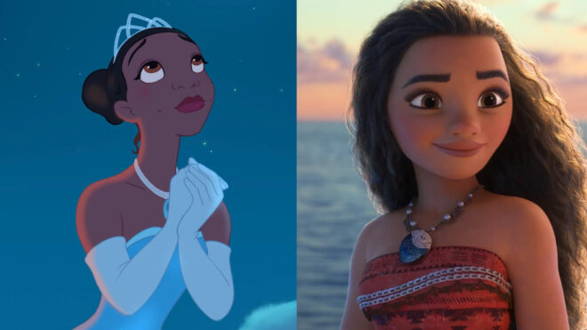 Tiana and Moana