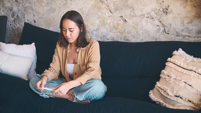 pregnancy test during implantation bleeding