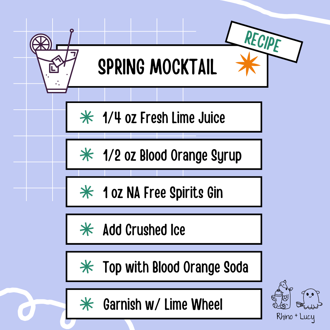 spring mocktail recipe