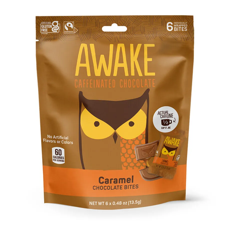 awake caffeinated chocolates